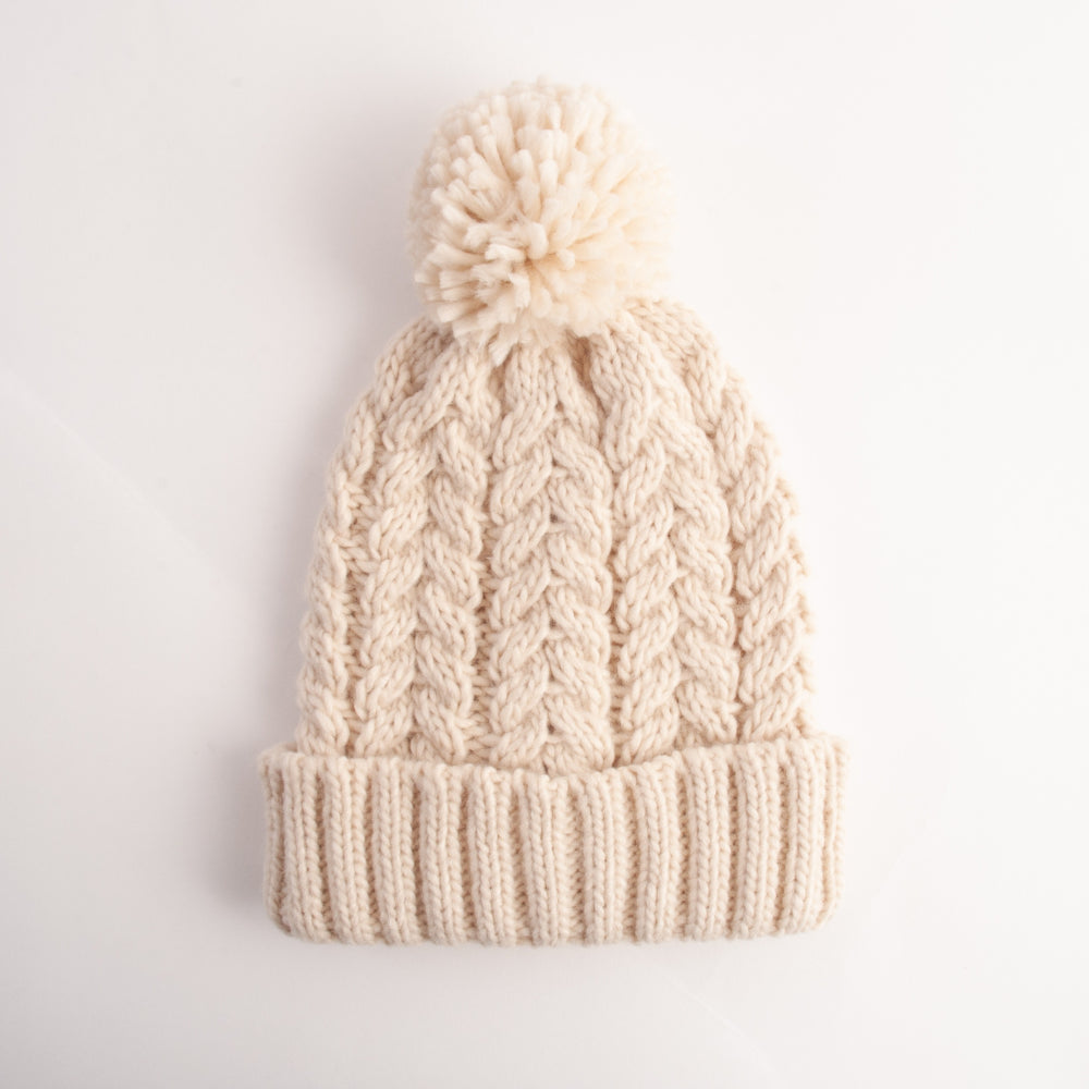 Ladies Beanie - NATURAL